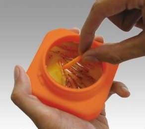 Captain 7241 Sızdırmaz LRF Silikon Yem Kutusu 8x8x4cm - 6