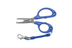 Captain 7516 Jig Pensesi Spiral Kablolu Karabinalı 12cm - Captain