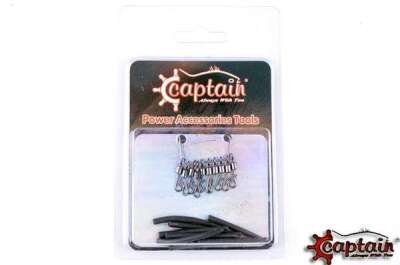 Captain 7605 Sazan Aksesuarı Change Swivel Anti Tangle Set 10lu Set - 2