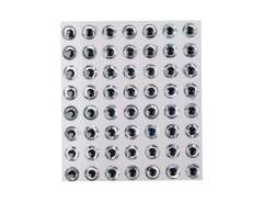 Captain 7633 Göz 8mm Naturel Silikon Damla Göz 49lu Paket - Captain