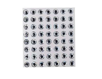 Captain 7633 Göz 8mm Naturel Silikon Damla Göz 49lu Paket - 1