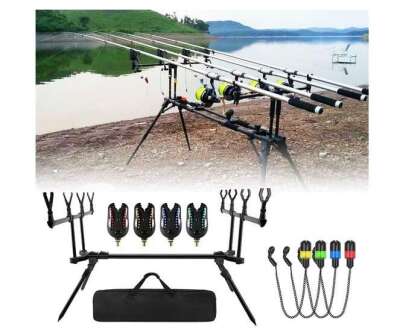 Captain 7646 Carp Sehpa Alarm Swinger 4lü Combo SET - 4