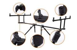 Captain 7646 Carp Sehpa Alarm Swinger 4lü Combo SET - 5