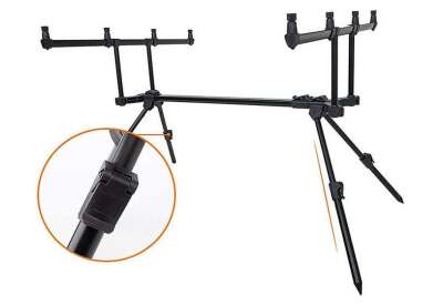 Captain 7646 Carp Sehpa Alarm Swinger 4lü Combo SET - 6