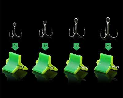 Captain 7684 Üçlü İğne Koruyucu Karabinalı Aparat 10lu Paket - 3