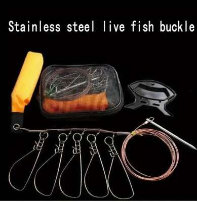 Captain 7688 Balık Kıtkası 25mt 5 Karabinalı Kıtka Seti - 3