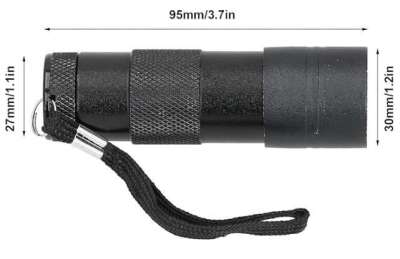 Captain 8010 UV Active Işıklı Mini El Feneri - 2