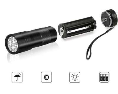 Captain 8010 UV Active Işıklı Mini El Feneri - 4