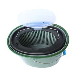 Captain Balıkçı Kovası Süzgeçli Oval 8 Litre - Captain
