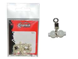 Captain Çift Boncuklu Hazır Takım Fırdöndüsü 10lu Paket - Captain