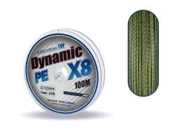 Captain Dynamic Soft PE 8 Örgü İp Misina 100mt Yeşil - 17