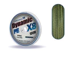 Captain Dynamic Soft PE 8 Örgü İp Misina 100mt Yeşil - 7