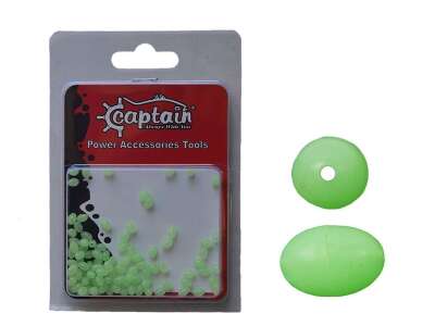 Captain Glow Boncuk Oval Çapari ve Takım Boncuğu 100lü Paket - 2