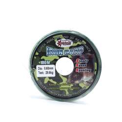 Captain İron Carp 100mt Monofilament Misina Kamuflaj - Captain