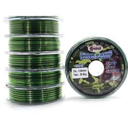 Captain İron Carp 100mt Monofilament Misina Kamuflaj - 2