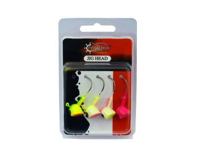 Captain Jig Head Bastet 4lü Mix Set Kesik Kafa Jig Head - 1