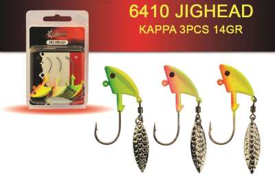 Captain Jig Head Kappa 3lü Mix Set Kaşıklı Jig Head - 1