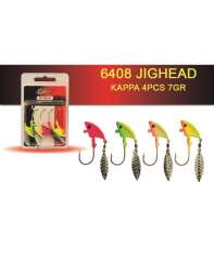 Captain Jig Head Kappa 4lü Mix Set Kaşıklı Jig Head - Captain