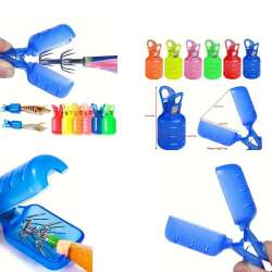 Captain Kalamar Zokası İğne Koruma Aparatı Mandallı 6lı Set - 6