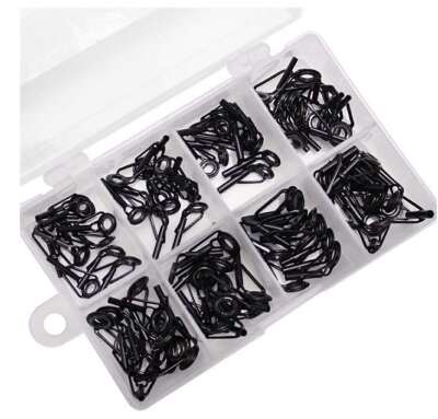 Captain Kamış Porselen Uç Seti 80li Kutu Black-Nikel 18-20-22-24-26mm - 2