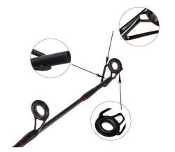 Captain Kamış Porselen Uç Seti 80li Kutu Black-Nikel 18-20-22-24-26mm - 4