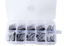 Captain Kamış Porselen Uç Seti 80li Kutu Nikel 18-20-22-24-26mm - 3