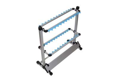 Captain Kamış Standı Katlanır Alüminyum Demonte Olta Standı 73x32x73cm - 1