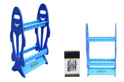 Captain Kamış Standı Katlanır Plastik Demonte Olta Standı 44x25x80cm - 1