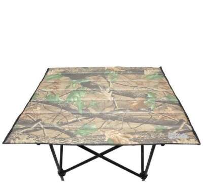 Captain Kamp Masası Katlanır Ahşap Balıkçı & Kamp Masa 65X73X64cm - 4