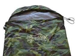 Captain Kamp Uyku Tulumu 7406 Mumya Tipi 190+30x50x75 cm Kamuflaj - 2