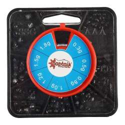 Captain Kutu Kurşun Seti 6598 Yuvarlak Yarık 100gr - Captain