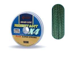 Captain Resistant PE 4 Kat İp Misina 100mt Yeşil - 7