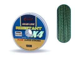Captain Resistant PE 4 Kat İp Misina 100mt Yeşil - 6