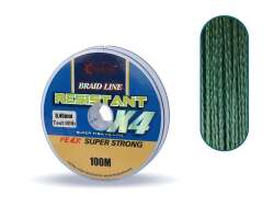 Captain Resistant PE 4 Kat İp Misina 100mt Yeşil - 4