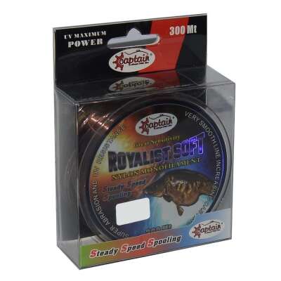 Captain Royalist Soft 300mt Monofilament Misina Kahve Rengi - 1
