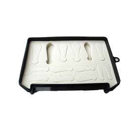 Captain Sahte Balık ve Kurşun Saklama Kutusu Evalı Kutu 12x20cm - Captain