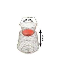 Captain Şamandralı Tel Livar Balık Sepeti 12mm Göz - Captain