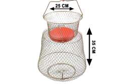 Captain Şamandralı Tel Livar Balık Sepeti 12mm Göz - 1