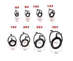 Captain Spin Kamış Halka Seti İki Ayaklı Porselen 45li Kutu 6-8-10-12-16-20-25-30mm - 3