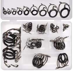 Captain Spin Kamış Halka Seti İki Ayaklı Porselen 85li Kutu 6-8-10-12-16-20-25-30mm - Captain