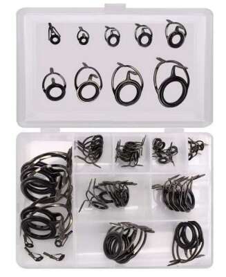 Captain Spin Kamış Halka Seti İki Ayaklı Porselen 85li Kutu 6-8-10-12-16-20-25-30mm - 3