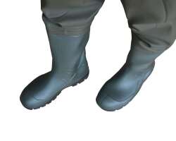 Captain Tulum Çizme Haki Kalın Boy Tulum 60 Micron - Captain