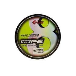 Captain X8 Power PE 8 Örgü Spin İp Misina 150mt Lemon Yellow - 3