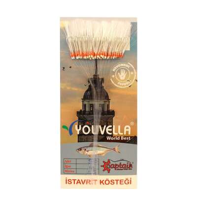 Çinekop Kösteği UV-GLOW Simli Youvella Kartonda 50 İğne 025mm Köstek - 11