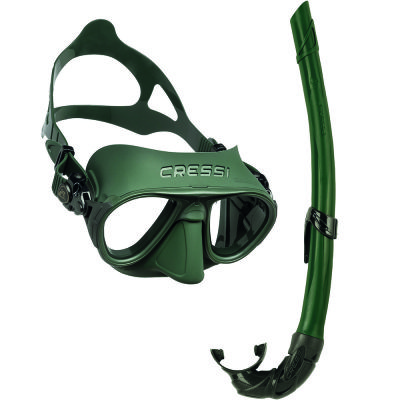 Cressi Calibro Maske Corsica Şnorkel Seti - 3