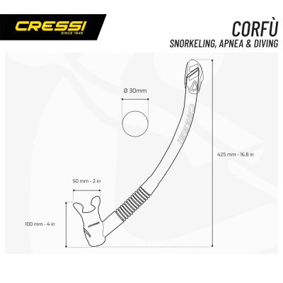 Cressi Corfu Şnorkel - 2