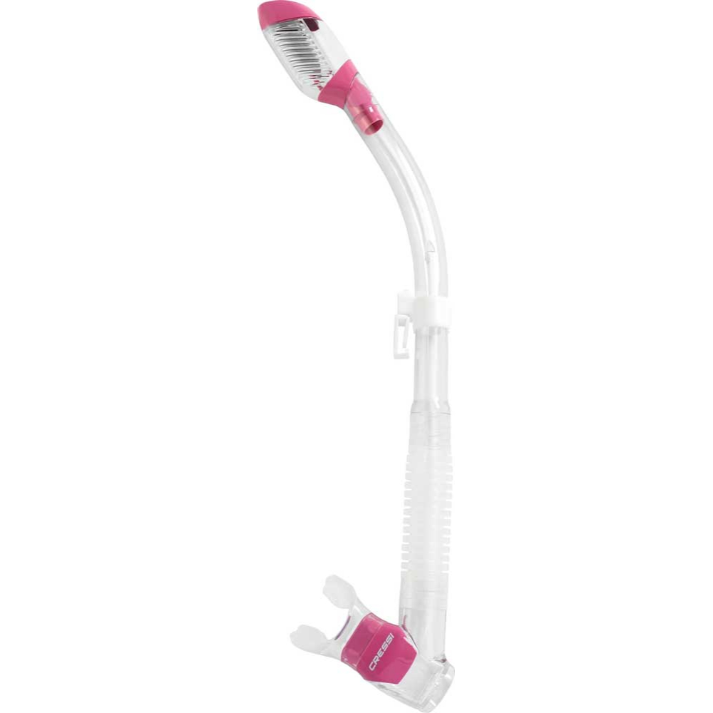 Cressi Supernova Dry Şnorkel CLEAR-PINK 