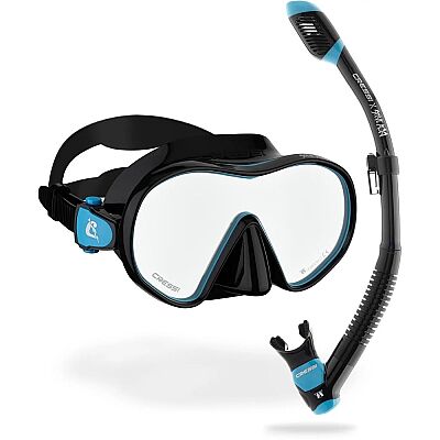 Cressi F-Dual Supernova Maske Şnorkel Seti - 1