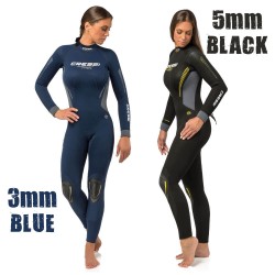 blue 1mm L Cressi Cressi Sub Skin Man Monopiece Wetsuit Black 