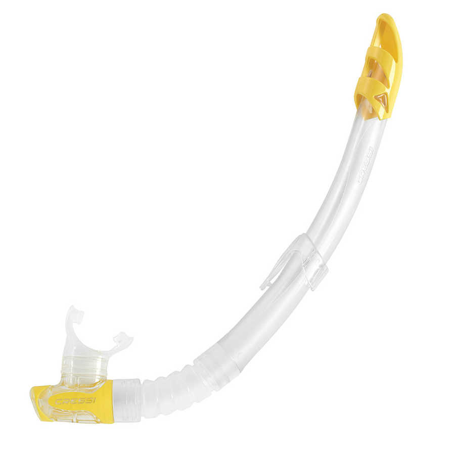 Cressi Gamma Şnorkel CLEAR-YELLOW 